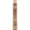 Ekena Millwork 5 1/2-in W x 22-in D x 34-in H Balboa Block Rough Cedar Woodgrain TimberThane Outlooker, Primed Tan OUTUR055X22X34BOA44RCPR - alternate 2